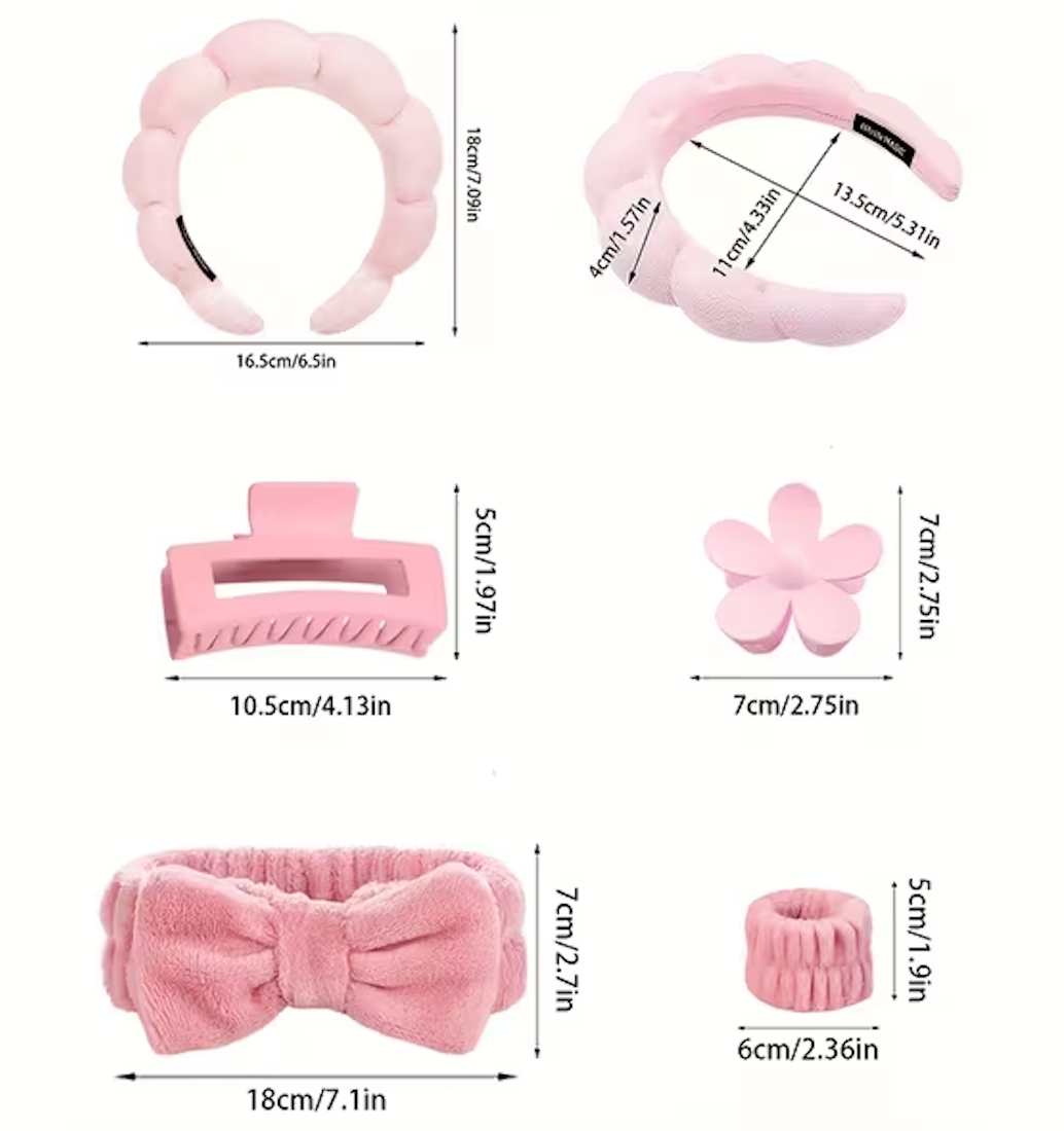 Women’s 6-Piece Spa Accessory Kit